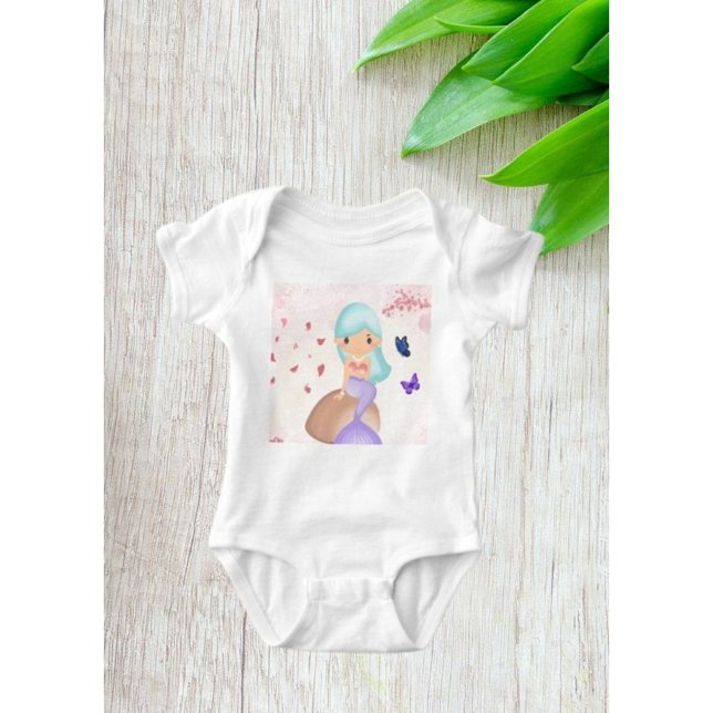 Magisches Mermaid Baby Outfit Baby Strampler (Von Creator hochgeladen)