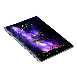 Magisches MilchstraßNotebook Notizblock