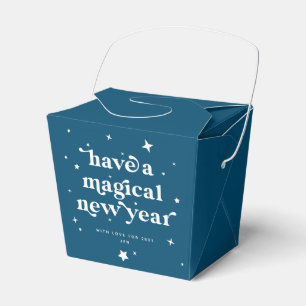 Magisches Neujahr mit benutzerdefinierter Farbe +  Geschenkschachtel