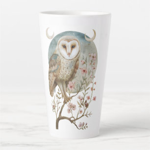 Magisches Owl Latte Tasse