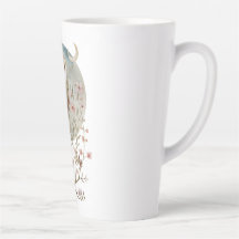 Magisches Owl Latte Tasse