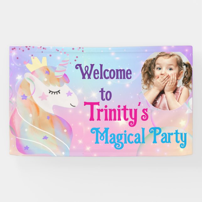 Magisches Party Banner (Horizontal)