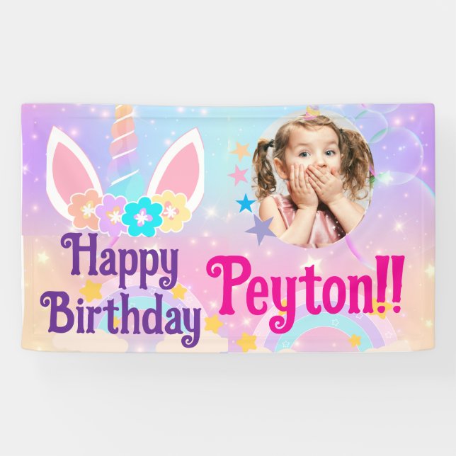 Magisches Party Banner (Horizontal)