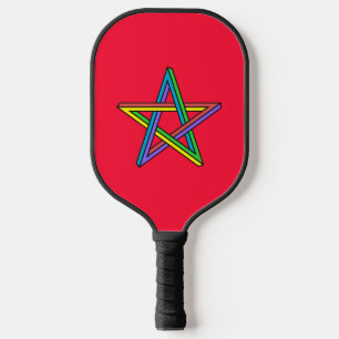 Magisches Pentagramm Poster Pickleball Schläger