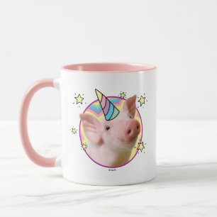 Magisches Piglet Unicorn Tasse