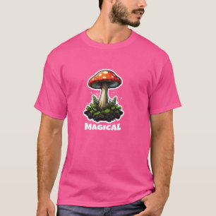 Magisches Pilz. Magischer Myzel-Fungus. T-Shirt