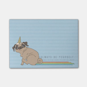 Magisches Pugicorn Post-it Klebezettel