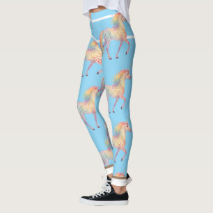 Magisches Regenbogen-Einhorn Personalisiert Leggings