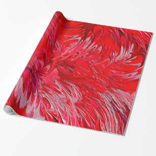 Magisches Rot Geschenkpapier