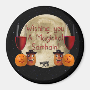 Magisches Samhain Magnet