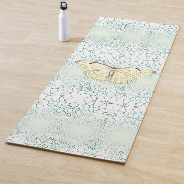 Magisches Schmetterlingsmuster Yogamatte (Beispiel)