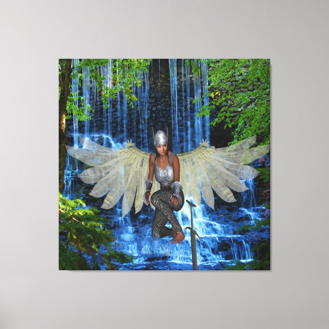 Magisches Schwert Leinwanddruck (Vorderseite)