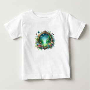 Magisches Spiegelbild-Kindershirt Baby T-shirt