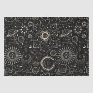 Magisches Tarot Astrologie boho Celestie Seidenpapier