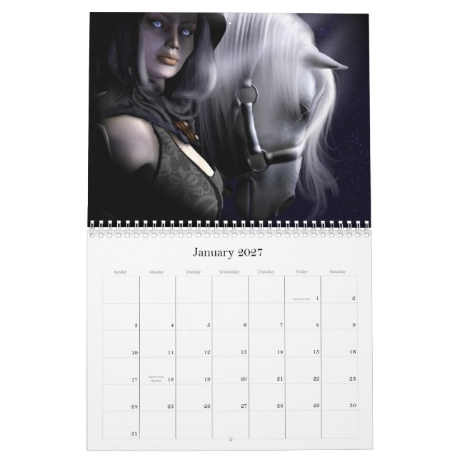 Magisches Tier -2009 Kalender (Jan 2027)