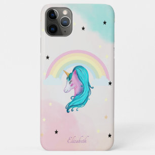 Magisches Wasserfarbe-Einhorn, Regenbogen, Sterne Case-Mate iPhone Hülle