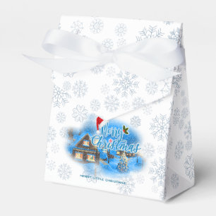 Magisches Weihnachtsdorf Geschenkschachtel