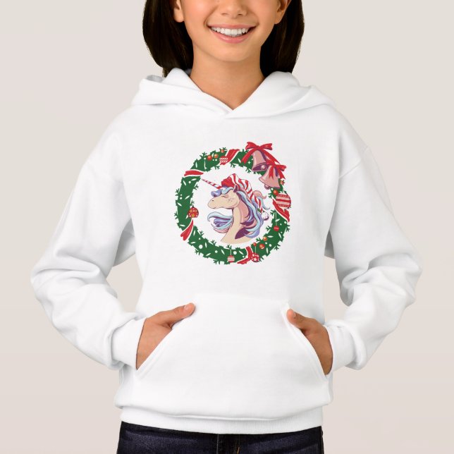 Magisches Weihnachtslied Hoodie (Vorderseite)