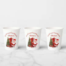 Magisches Weihnachtsmann-Geburtstagsdesign für Kin