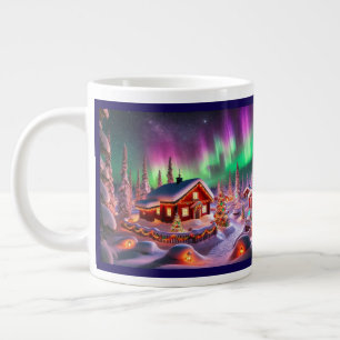 Magisches Winterwunderland: Santa's Village Jumbo-Tasse