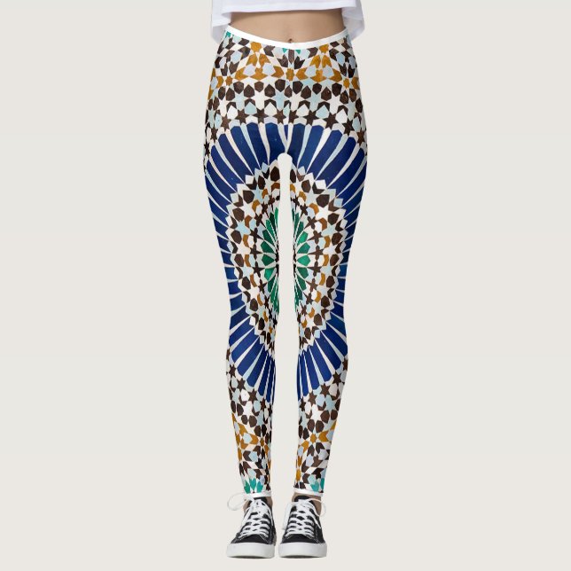 Magisches Yoga und Twerk Leggings (Vorderseite)