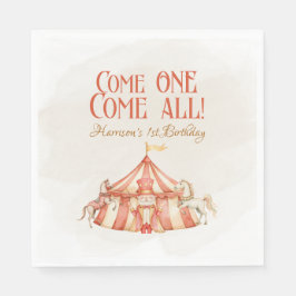 Magisches Zirkuspferd Serviette