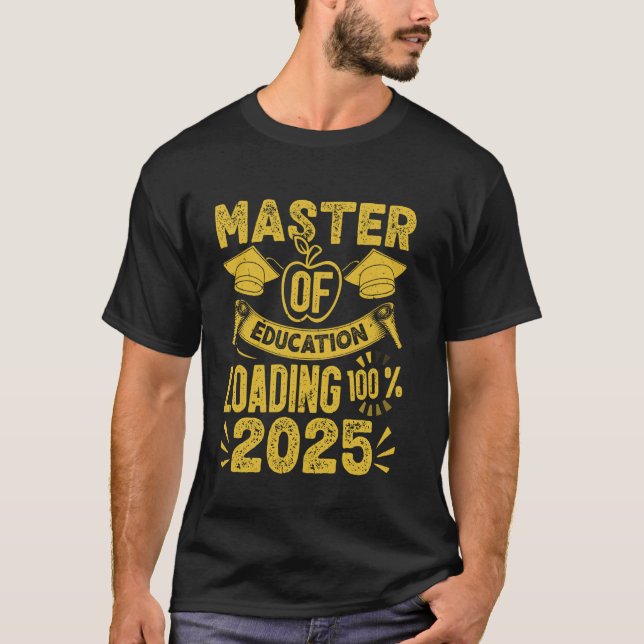 MAGISTER DER BILDUNG LOADING 100  2025 Master-Absc T-Shirt (Vorderseite)