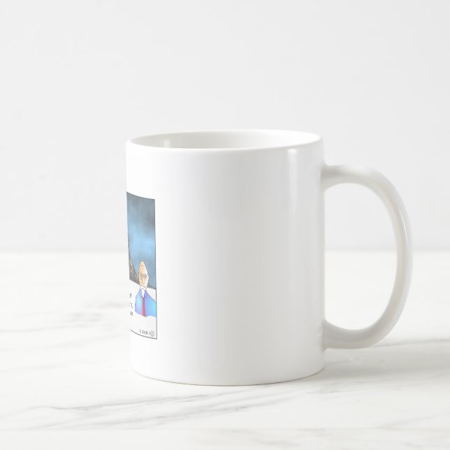 Magma mit Laude Cartoon-Tasse Kaffeetasse (Rechts)