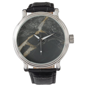 "Magmagold" Granit-Blick ARMBANDUHR