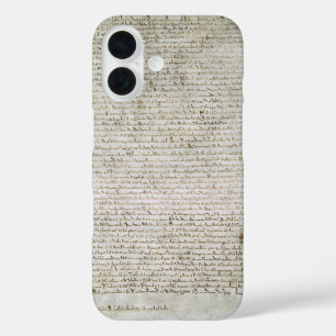 Magna Carta - Charta der Freiheiten 1215 iPhone 16 Hülle