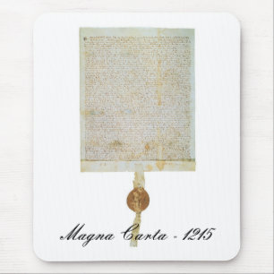 Magna Carta Libertatum - 1215 Mousepad