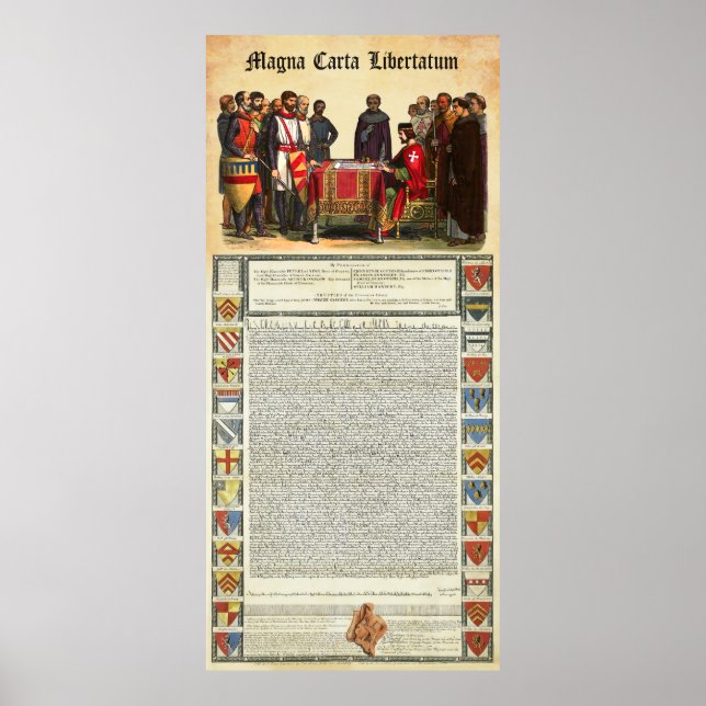 MAGNA CARTA Libertatum Poster (Vorne)