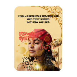 magneet met inspirerende tekst magnet