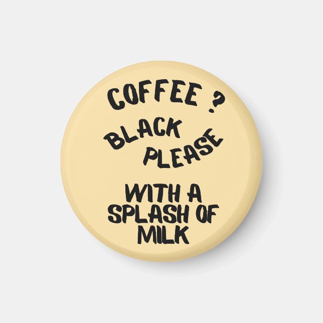 magneet met koffiewensen magnet (Vorne)