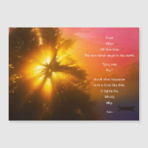 Magneetkaart met Hafiz - Even after all this time