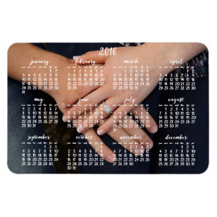 Magnet 2016 Magnetkalender Foto 4x6