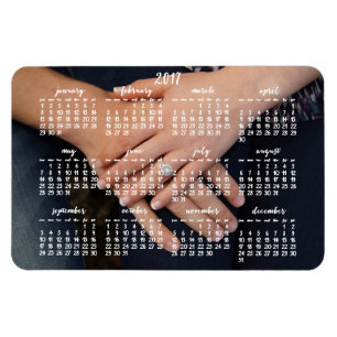 Magnet 2017 Magnetkalender Foto 4x6