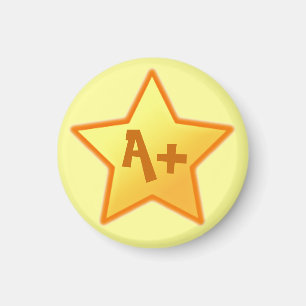 Magnet: A+ Star Motivierend Magnet