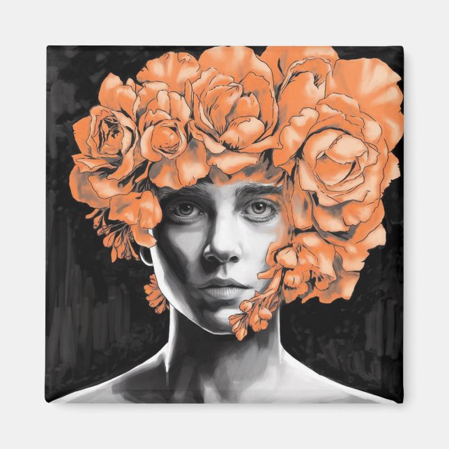 Magnet Abstract Canvas Prints: A Journey into the  (Vorne)