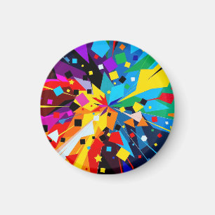 Magnet - Abstract geometric art