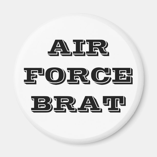 Magnet Air Force Brat (Vorne)