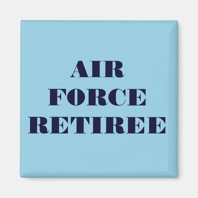 Magnet Air Force Retiree (Vorne)