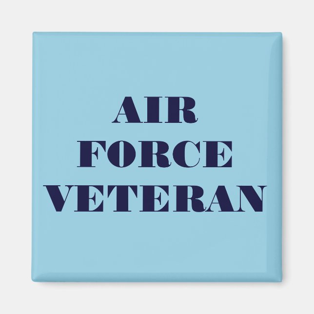 Magnet Air Force Veteran (Vorne)