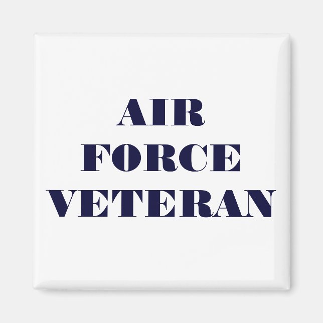 Magnet Air Force Veteran (Vorne)