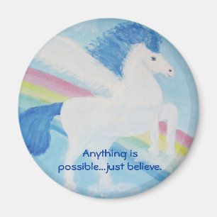 Magnet-Alles Einhorn ist… glauben gerade möglic Magnet