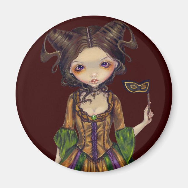 Magnet "An der Maskenball" (Vorne)