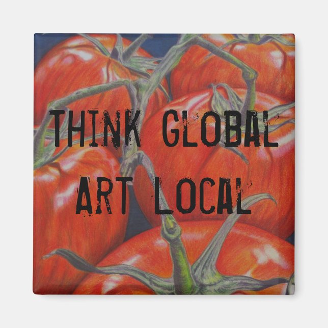 Magnet "Auf dem Weinberg" (Vorne)