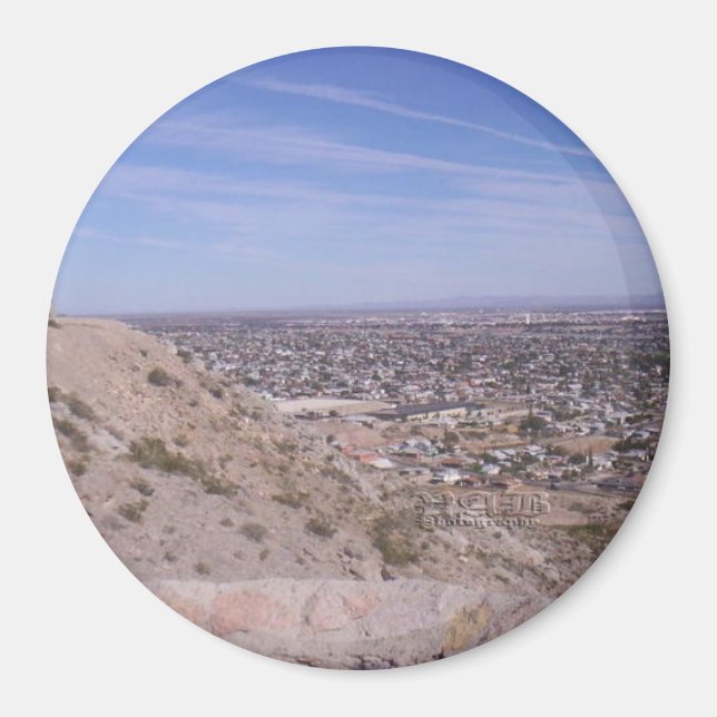 Magnet, Aussicht auf El Paso Magnet (Vorne)