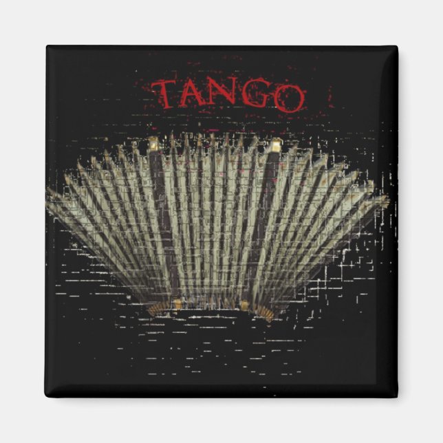 Magnet Bandoneón Tango (Vorne)