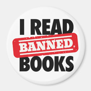 Magnet "Banned Books" lesen